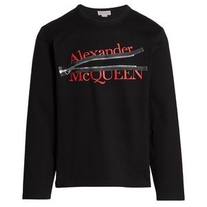 Alexander McQueen zipper logo Shirt